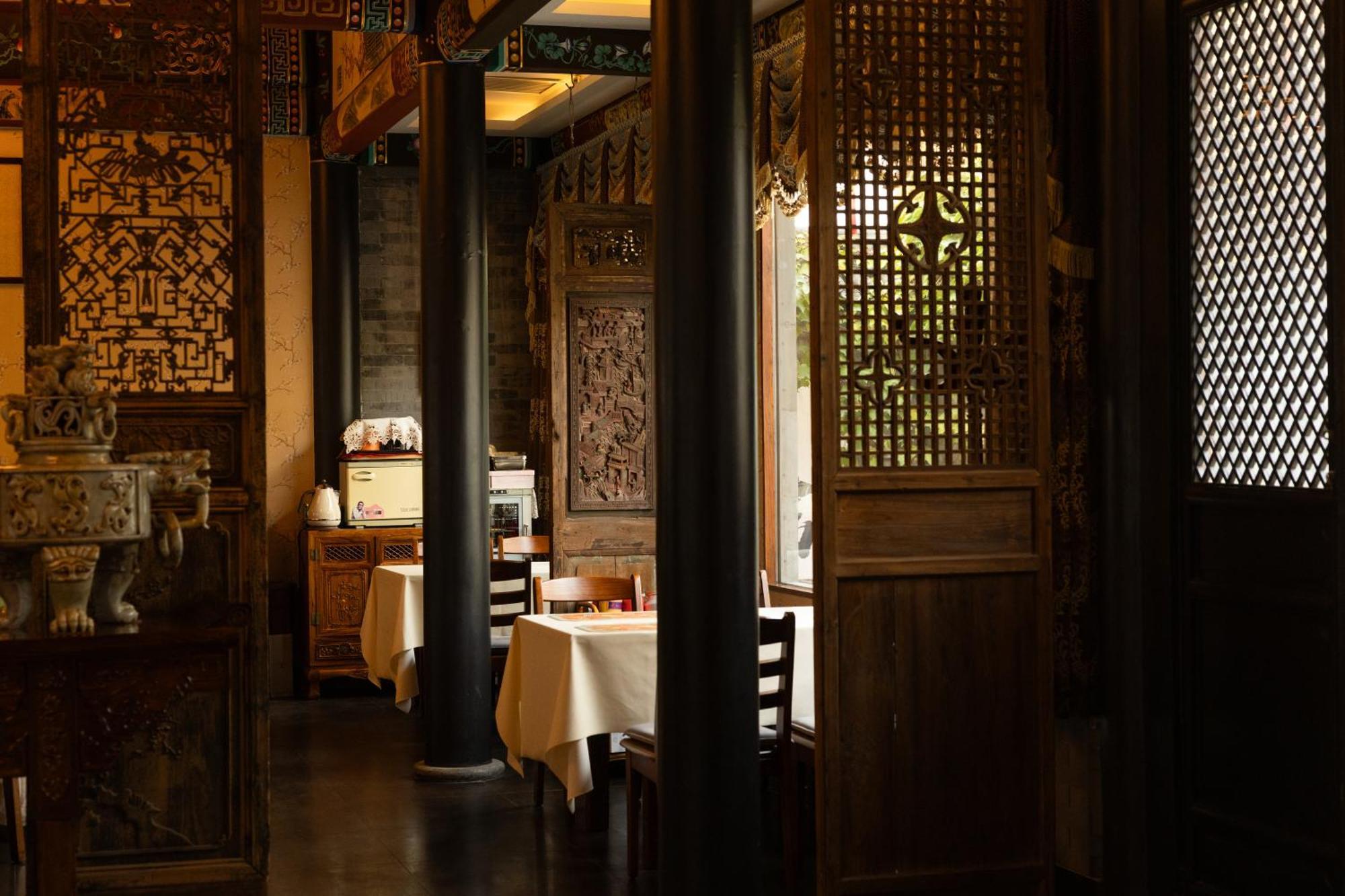 Datong Yunzhong Traditional Courtyard Exterior foto