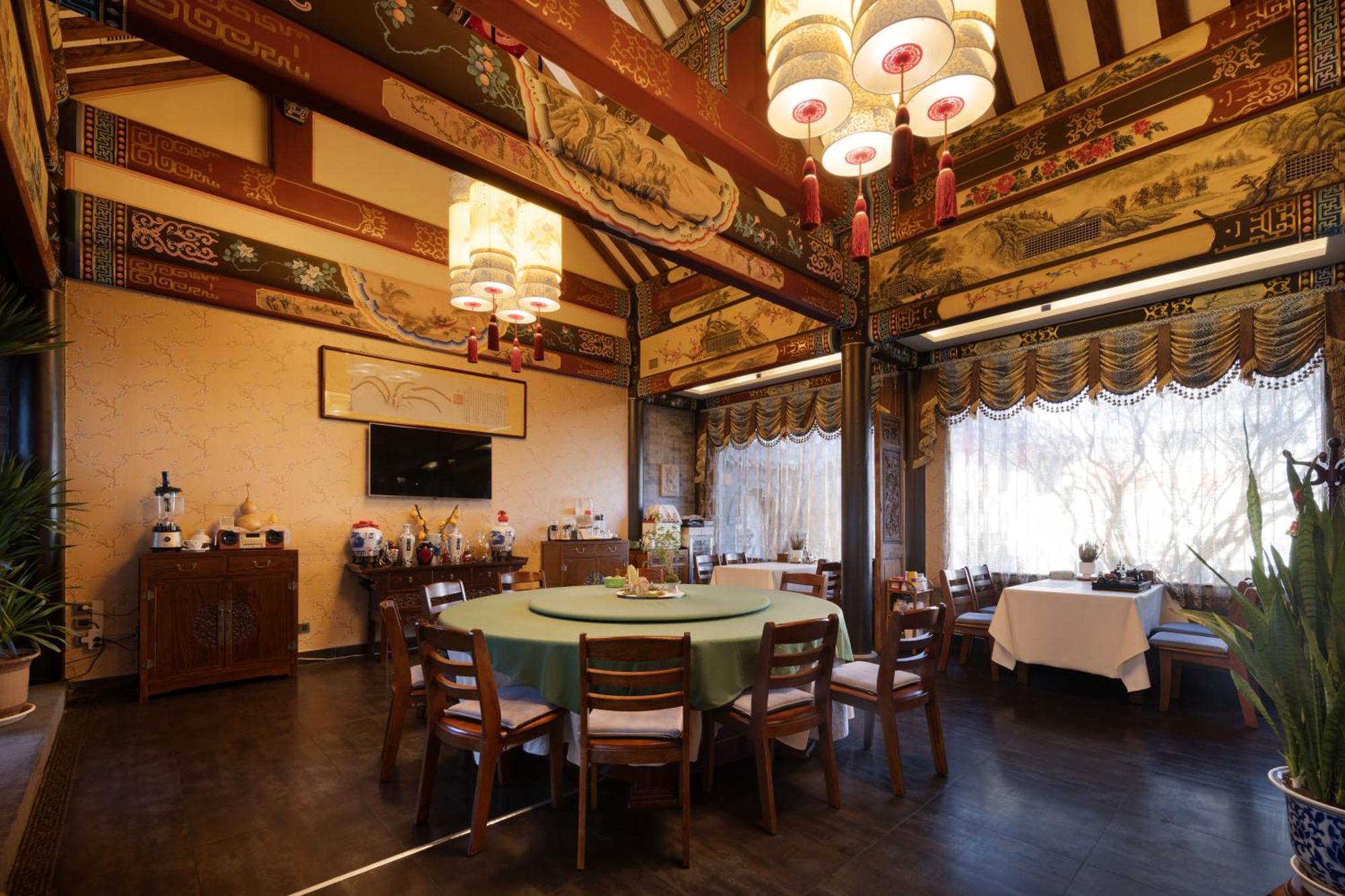 Datong Yunzhong Traditional Courtyard Exterior foto