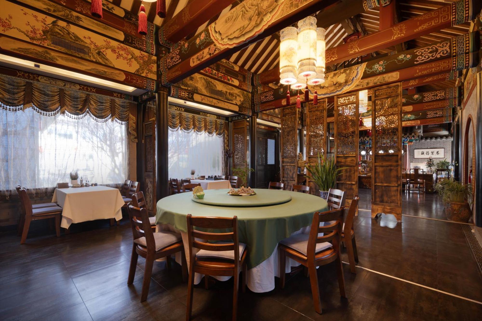 Datong Yunzhong Traditional Courtyard Exterior foto